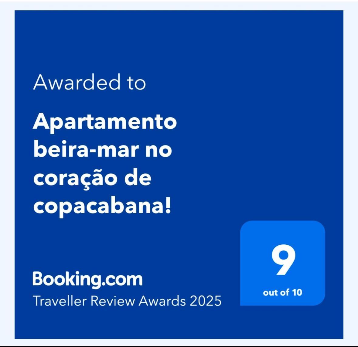 Apartamento Beira-Mar No Coracao De Copacabana! Rio de Janeiro Buitenkant foto